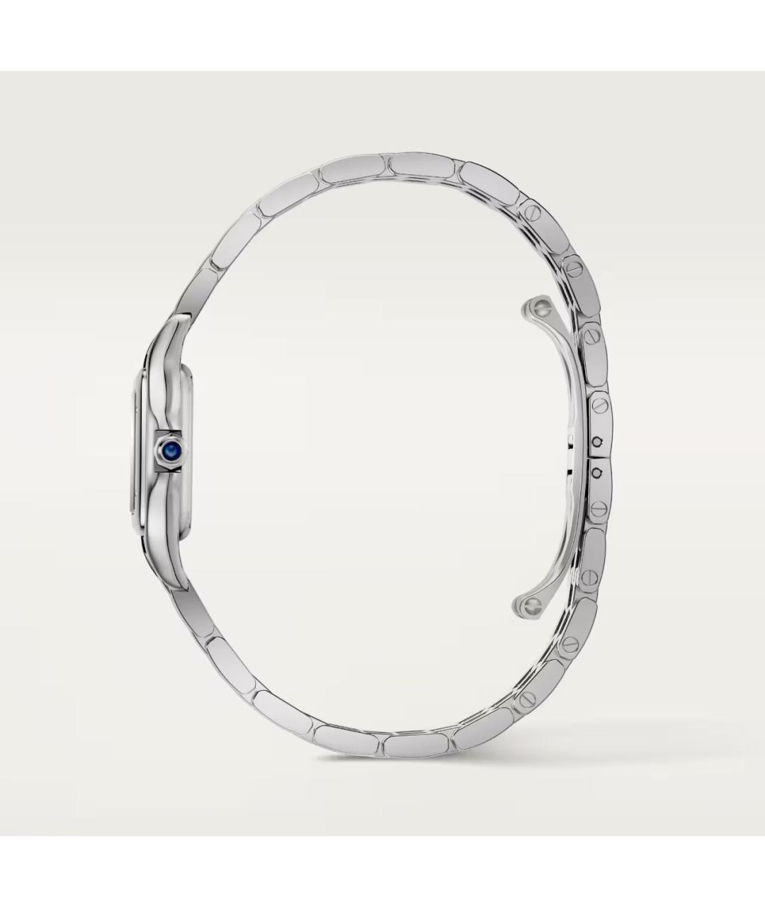 CARTIER Серебряные стальные часы, фото 4