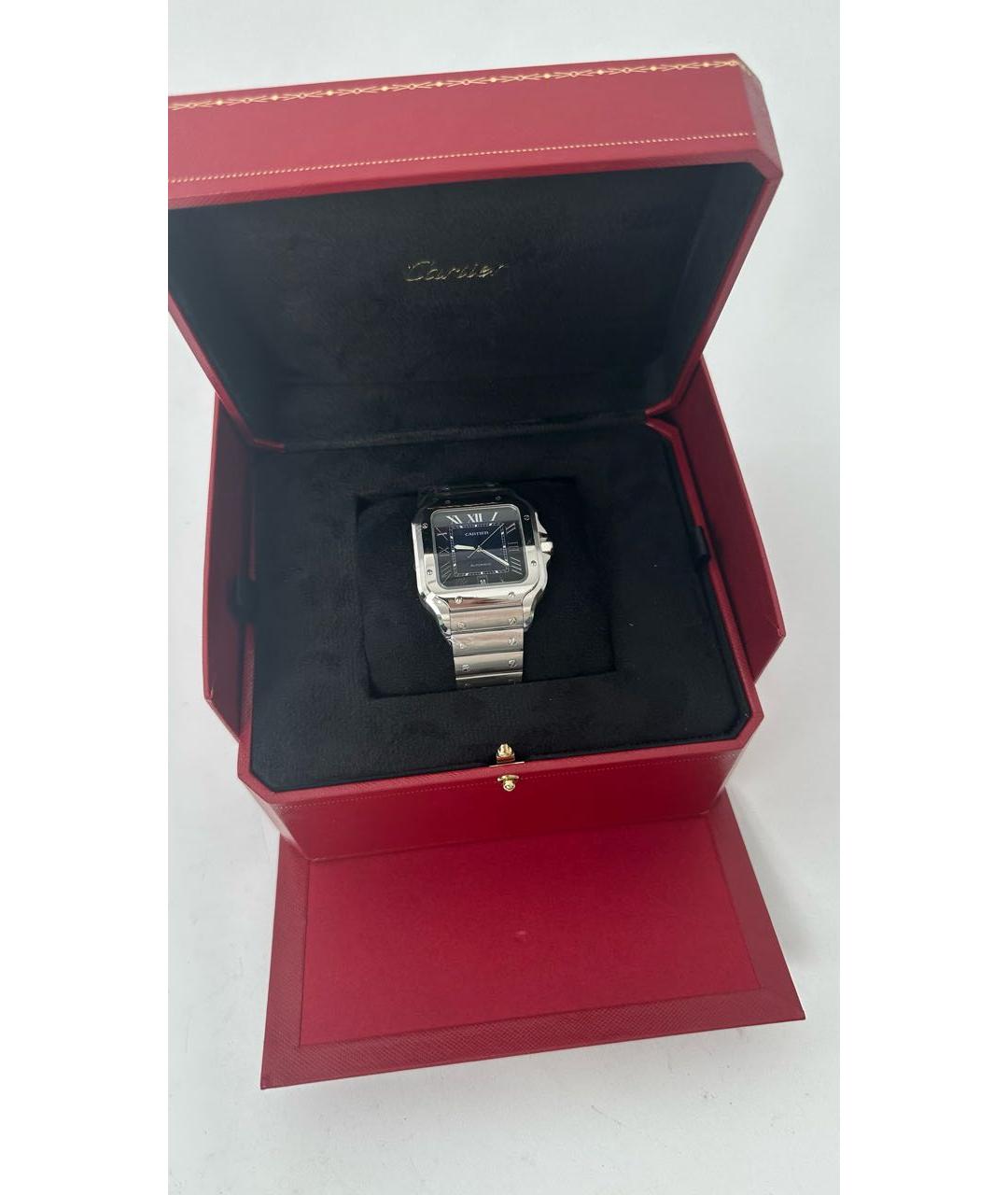 CARTIER Серебряные часы, фото 6