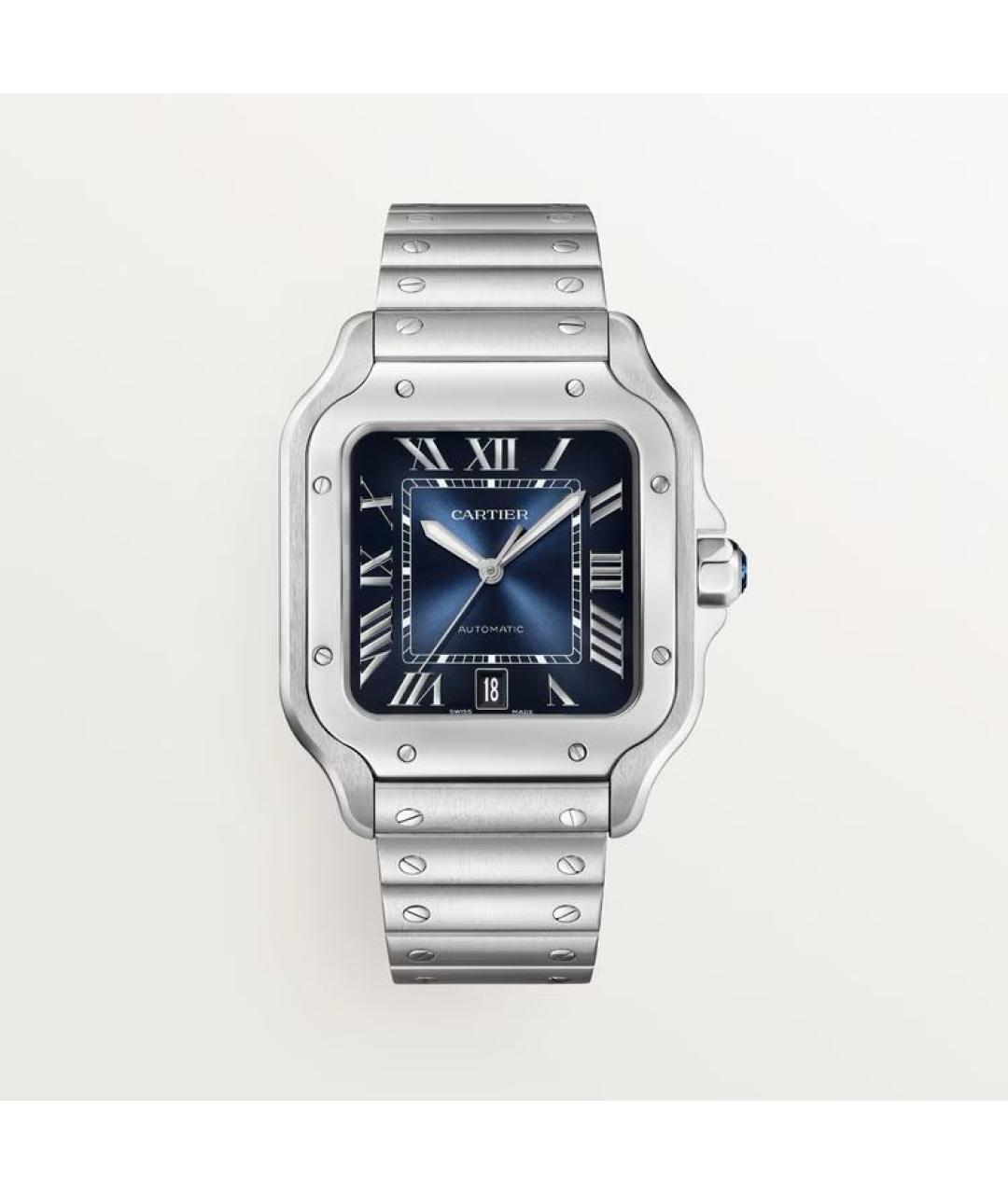 CARTIER Серебряные часы, фото 5