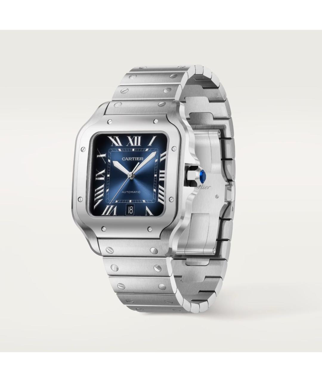 CARTIER Серебряные часы, фото 1