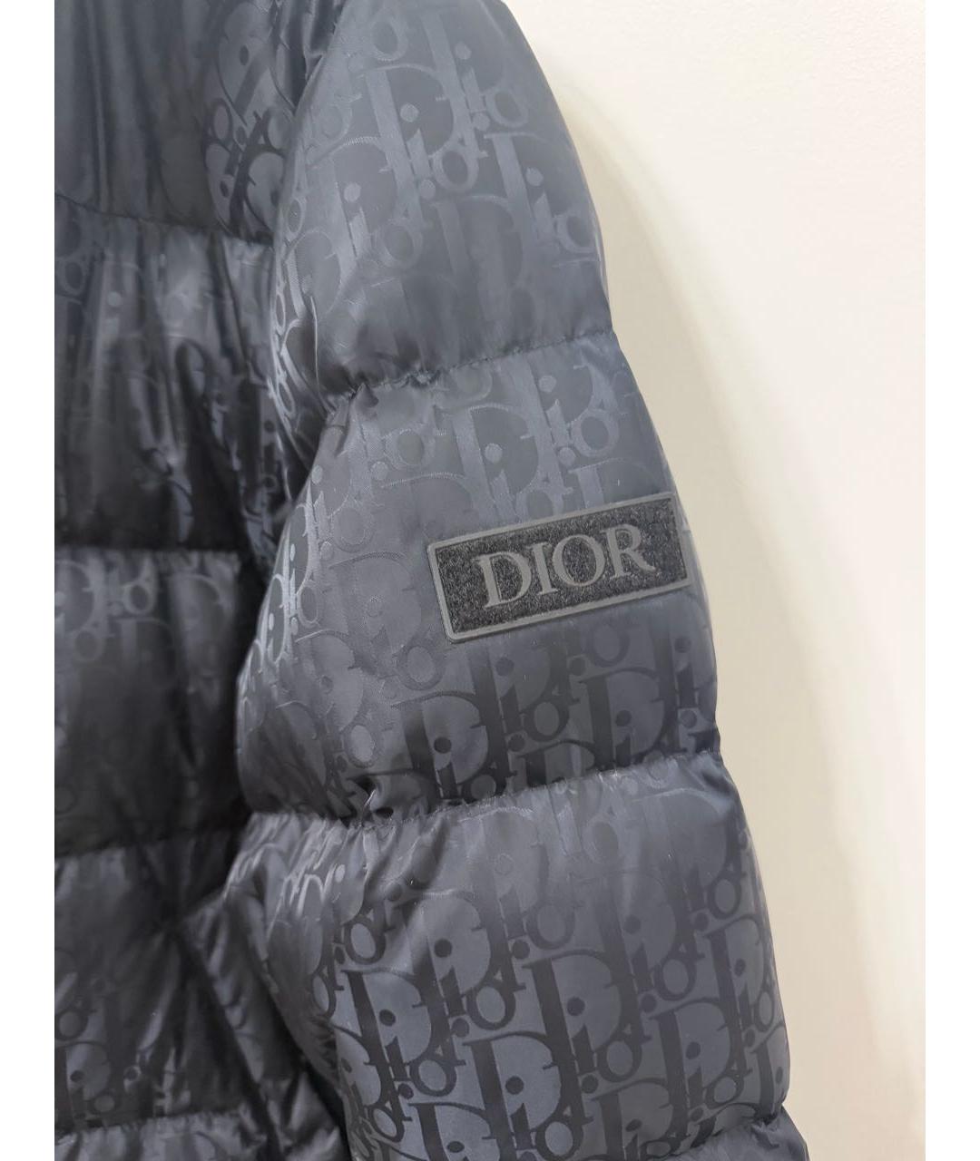 CHRISTIAN DIOR Черная полиамидовая куртка, фото 4