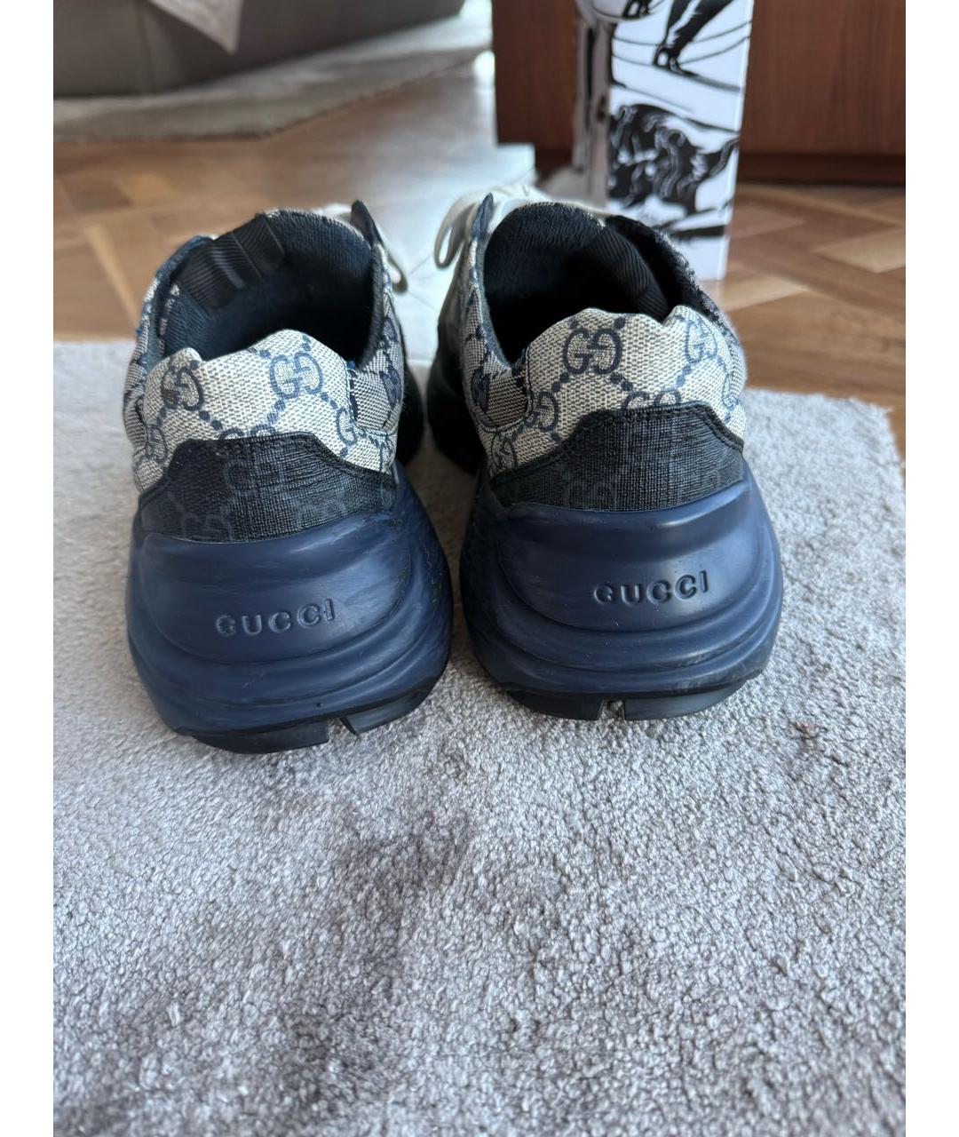 GUCCI Низкие кроссовки / кеды, фото 4