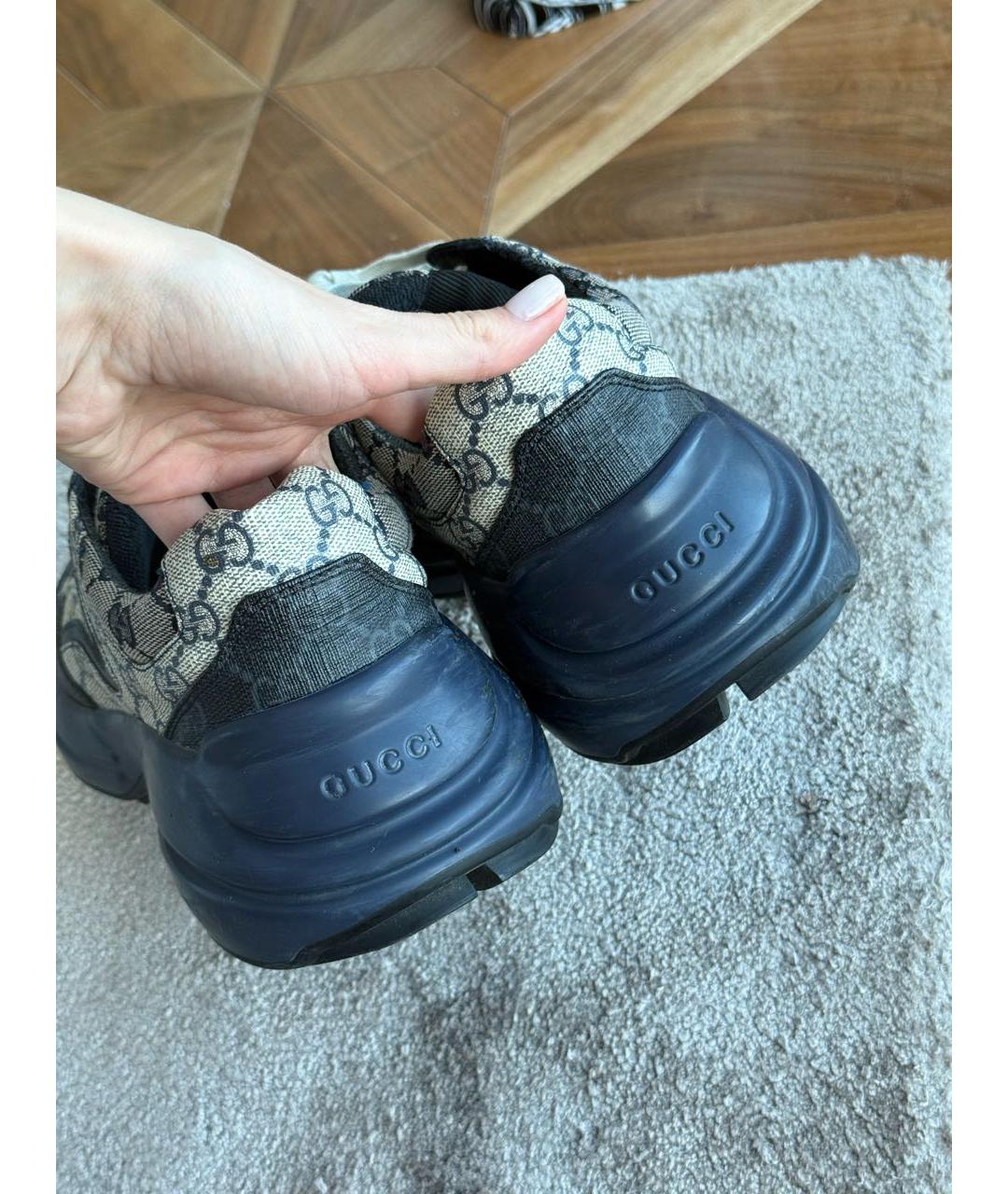 GUCCI Низкие кроссовки / кеды, фото 6