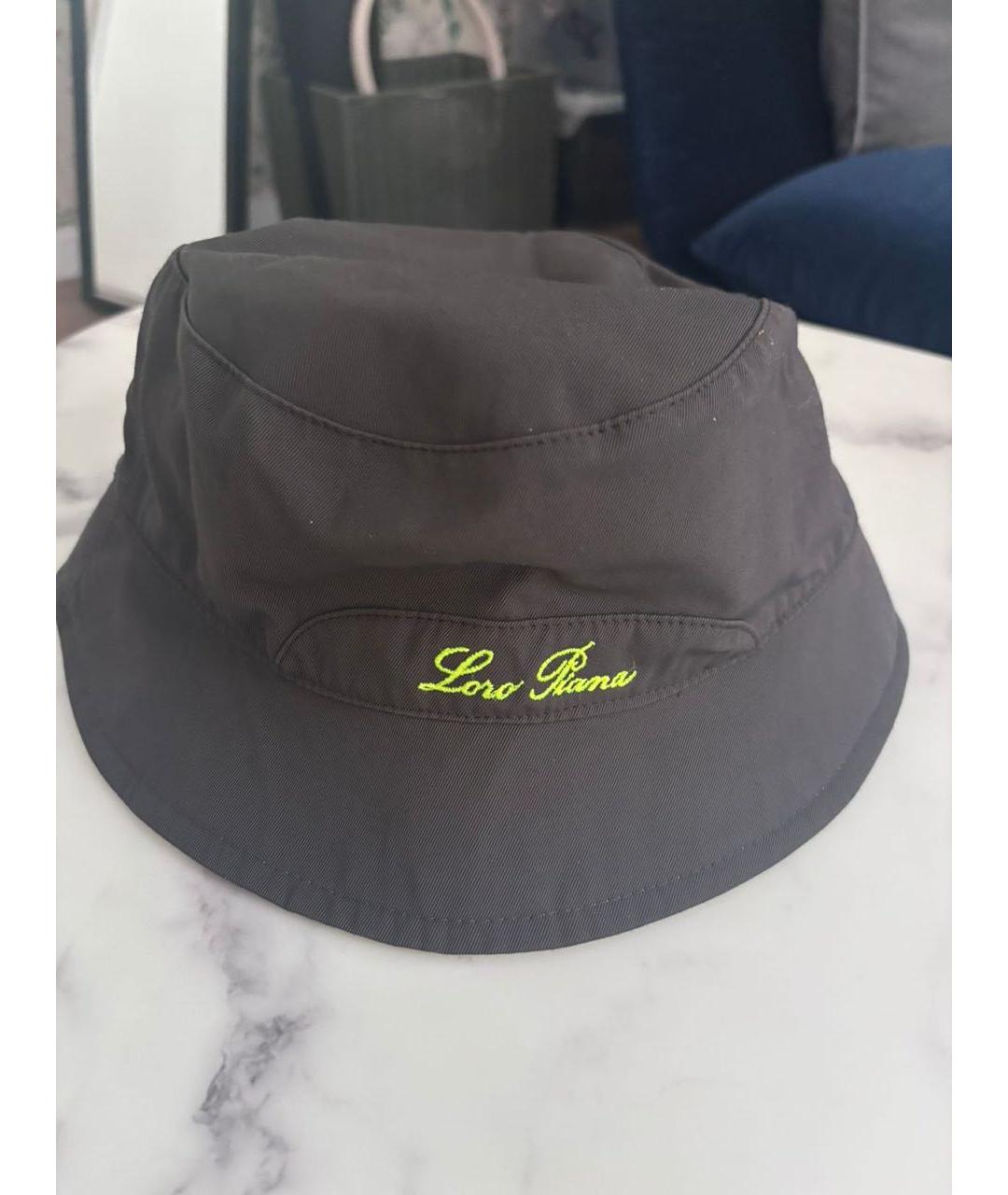 LORO PIANA Коричневая хлопковая кепка/бейсболка, фото 6