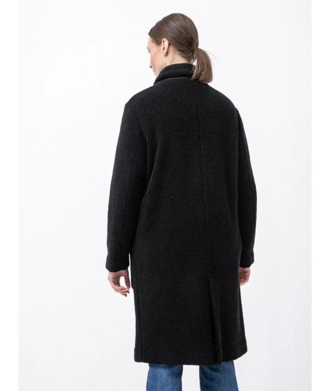 WOOLRICH Черное шерстяное пальто, фото 6