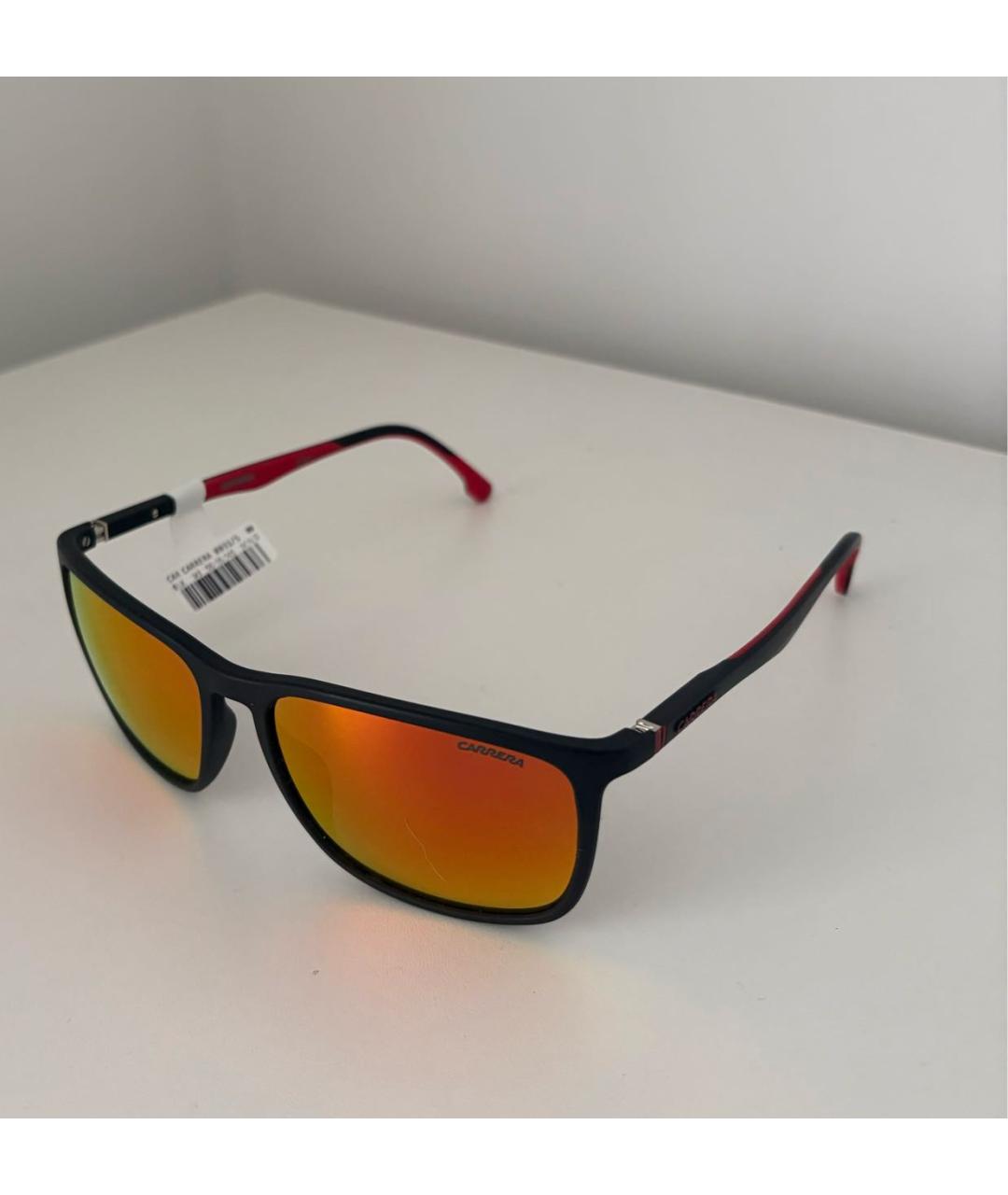 Carrera Красные пластиковые солнцезащитные очки, фото 3