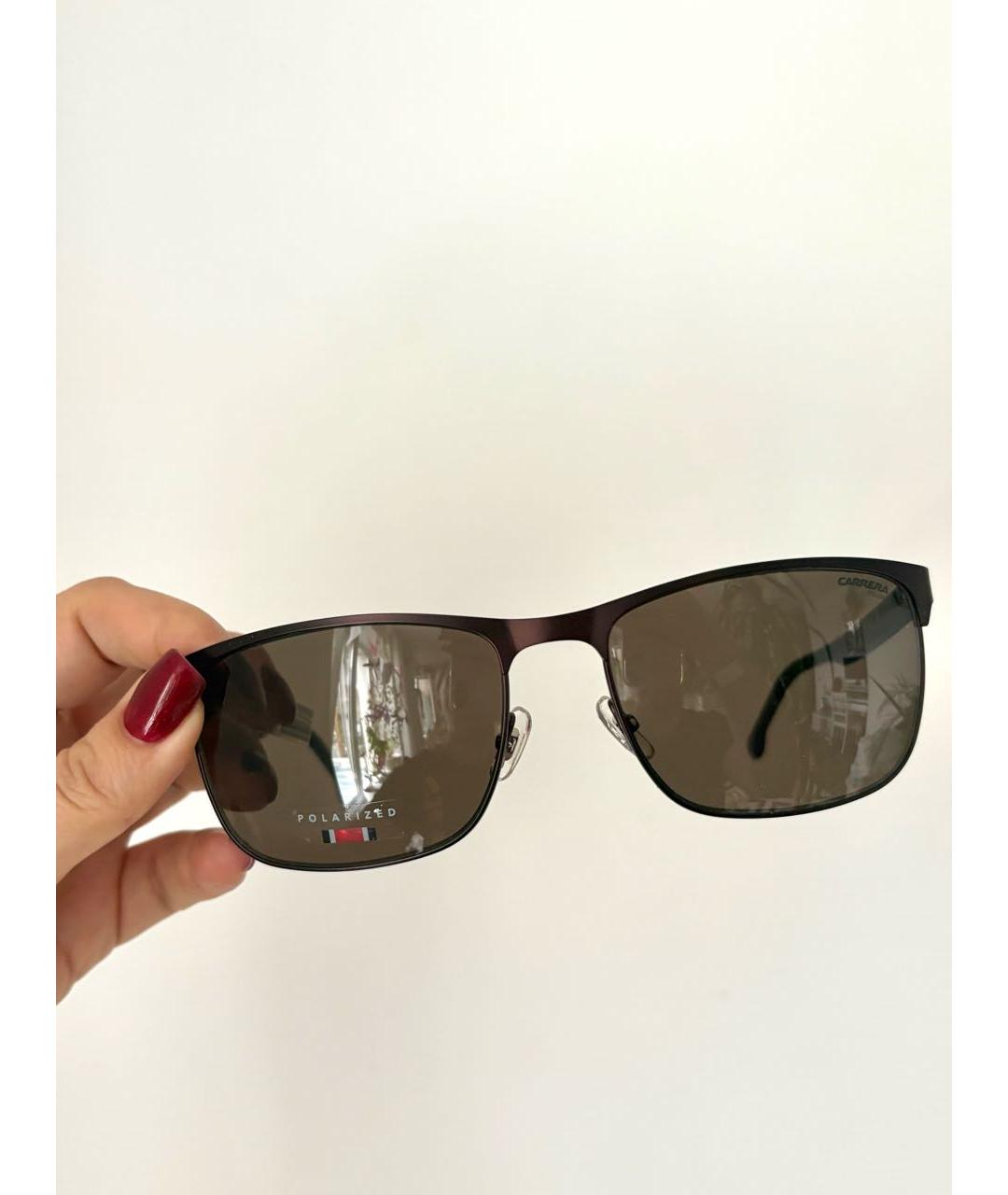 Carrera Коричневые металлические солнцезащитные очки, фото 2