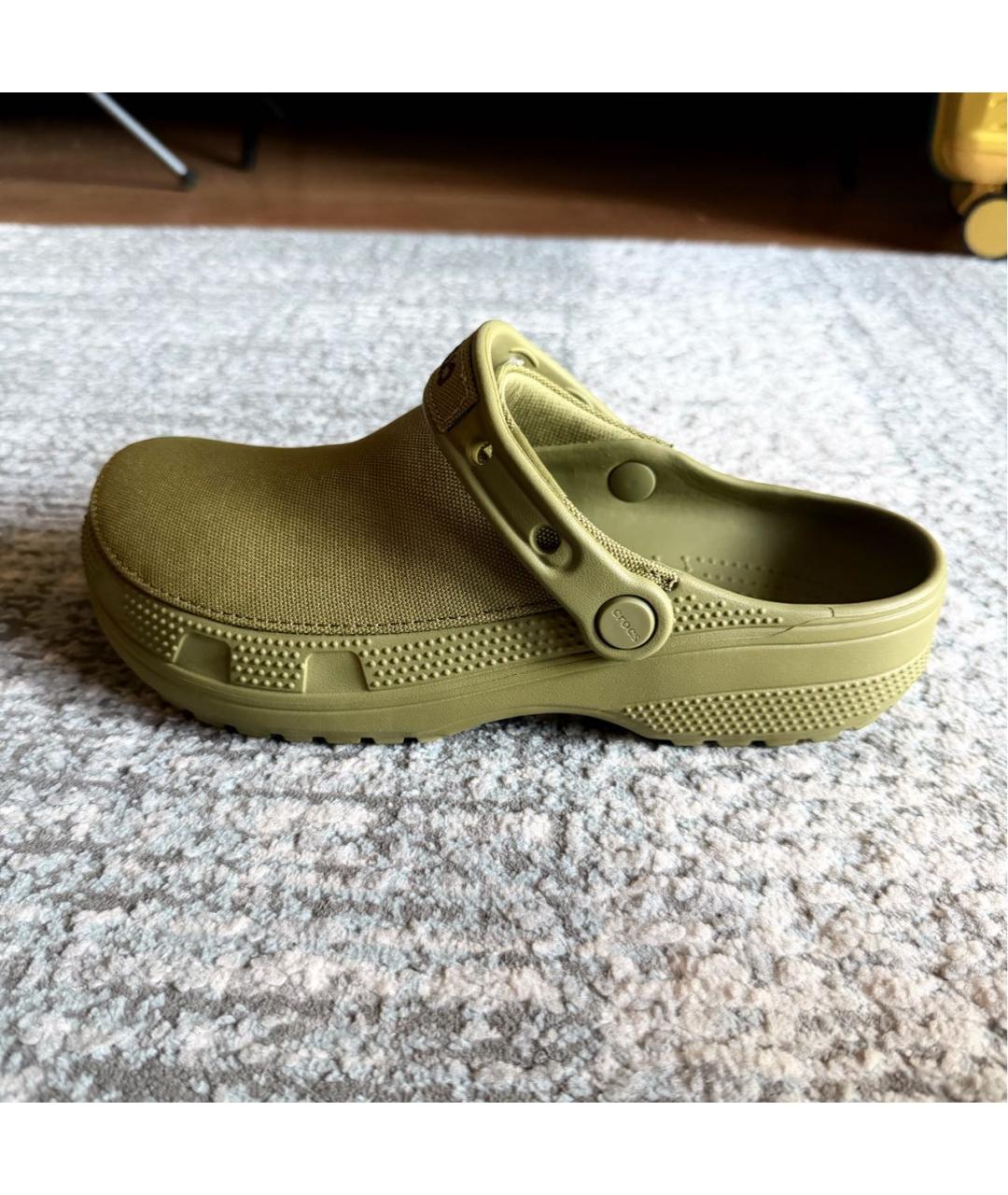 CROCS Хаки текстильные сабо, фото 9