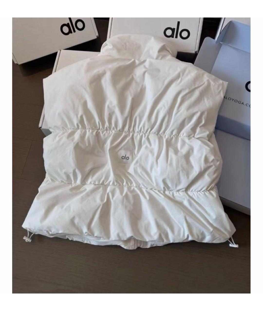 ALO YOGA Белый жилет, фото 7