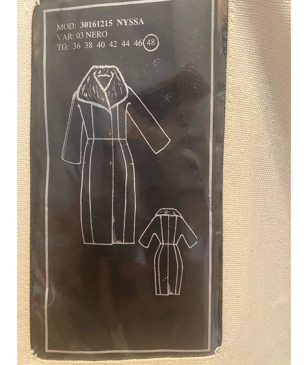 MAX MARA Черное шерстяное пальто, фото 5