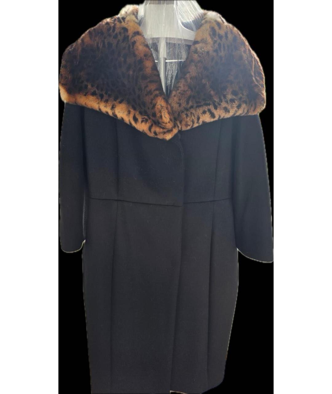 MAX MARA Черное шерстяное пальто, фото 6