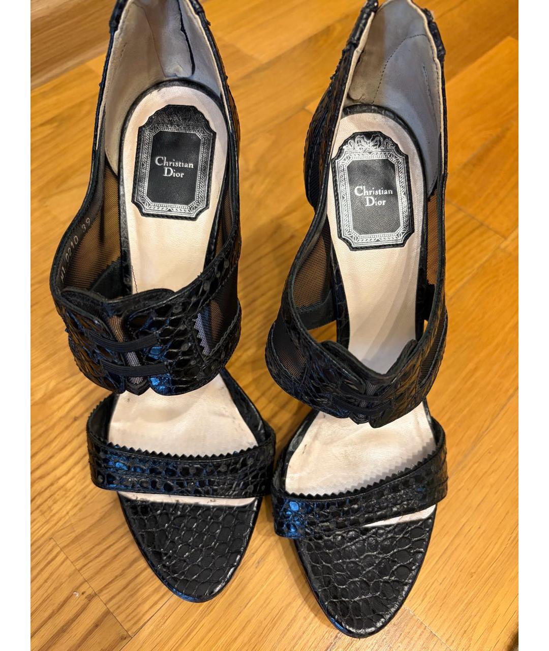 CHRISTIAN DIOR Черные туфли, фото 2
