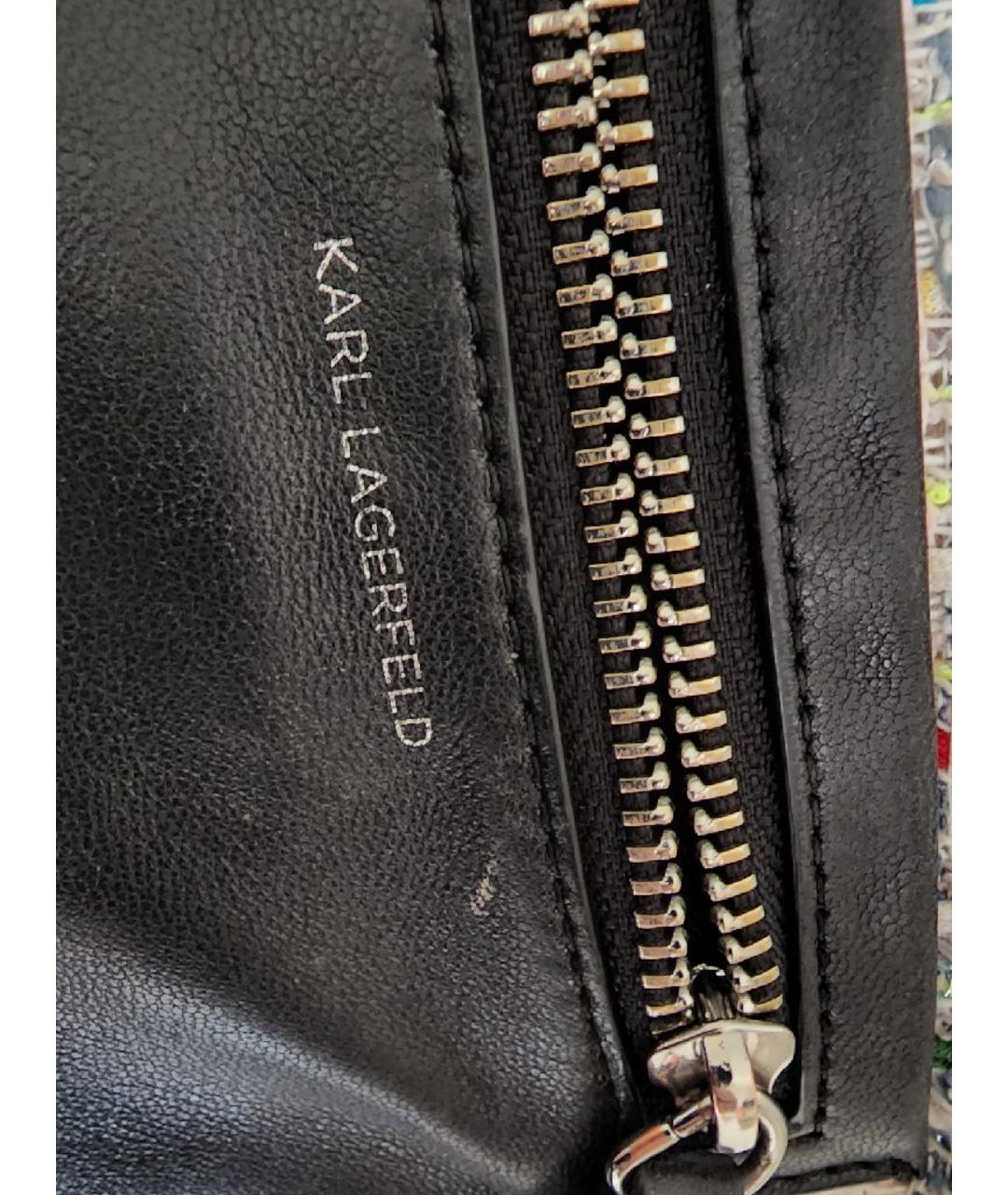 KARL LAGERFELD Мульти тканевая сумка через плечо, фото 6