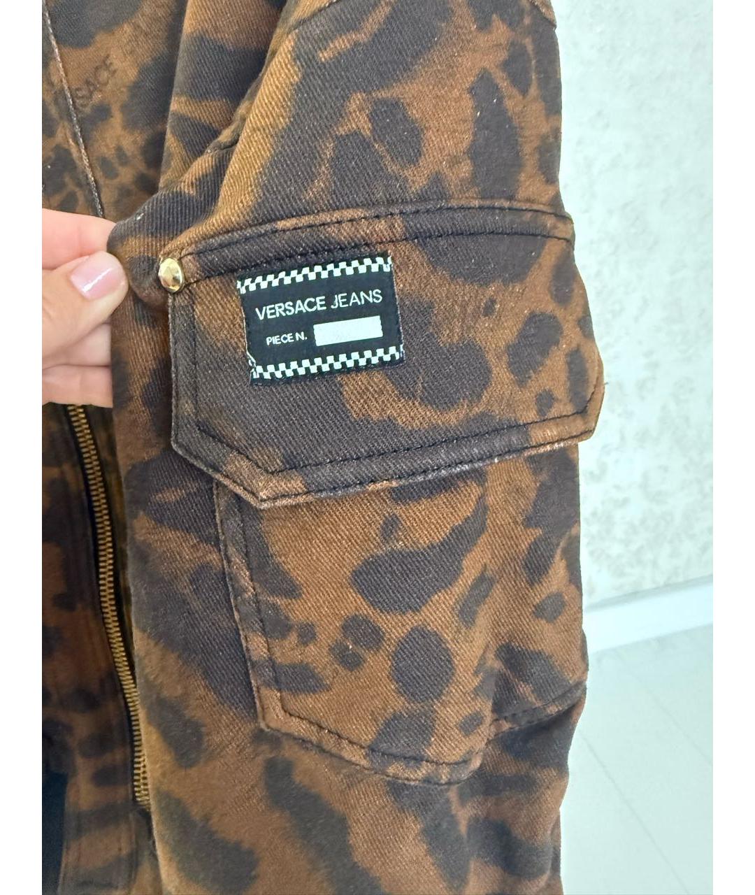VERSACE Коричневая куртка, фото 2
