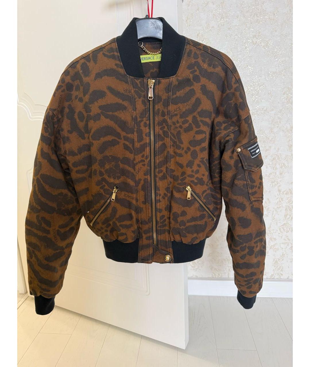 VERSACE Коричневая куртка, фото 9