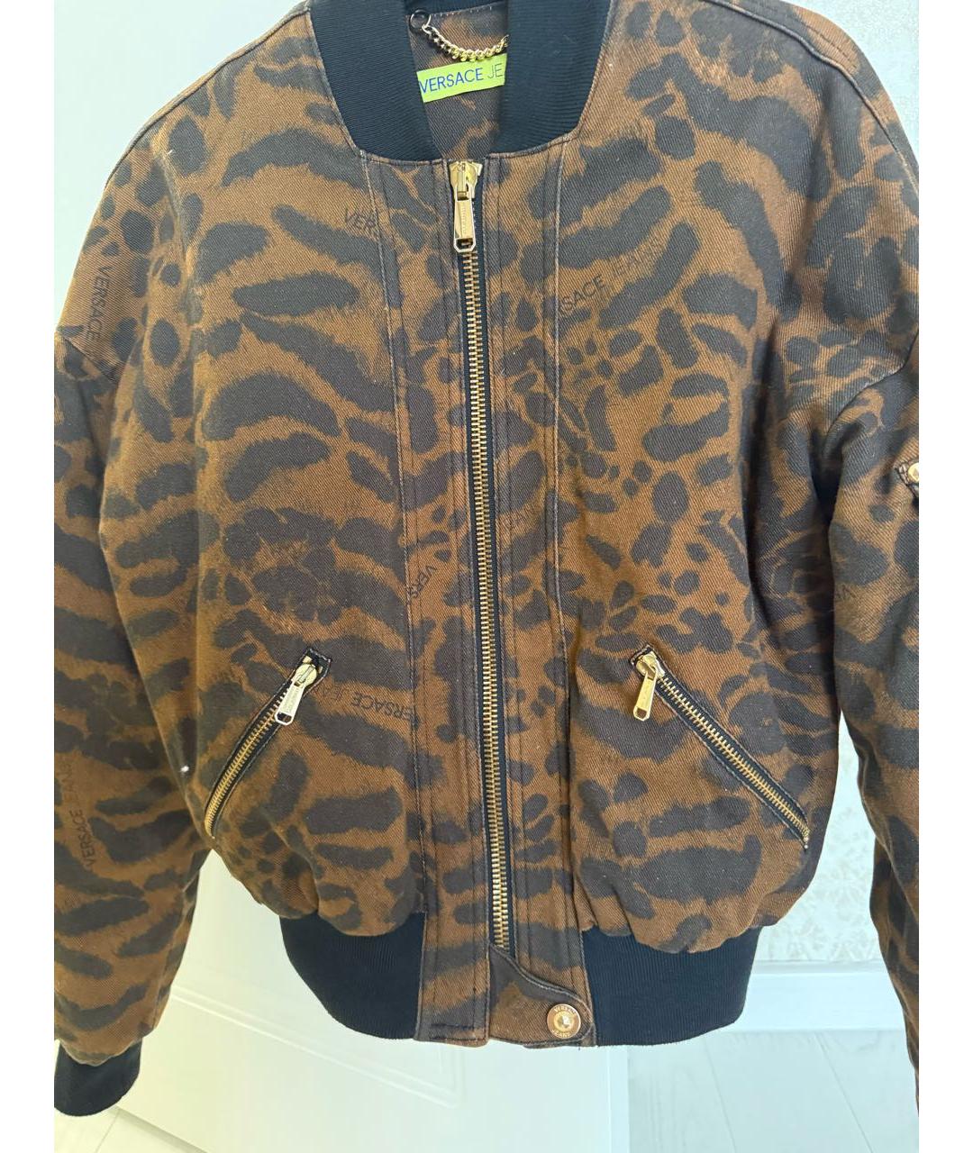 VERSACE Коричневая куртка, фото 3