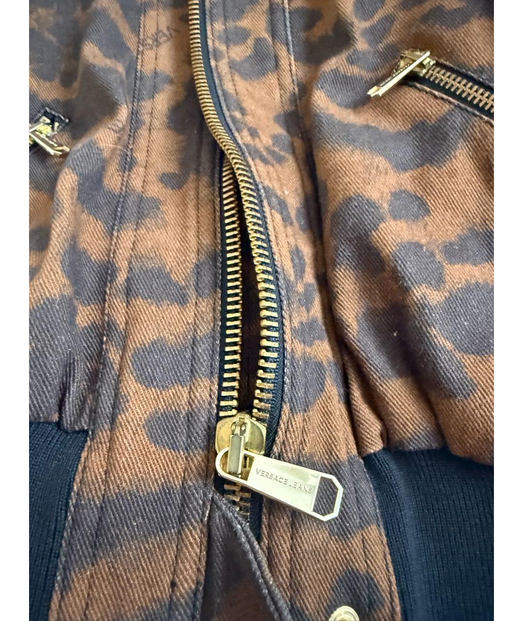 VERSACE Коричневая куртка, фото 7
