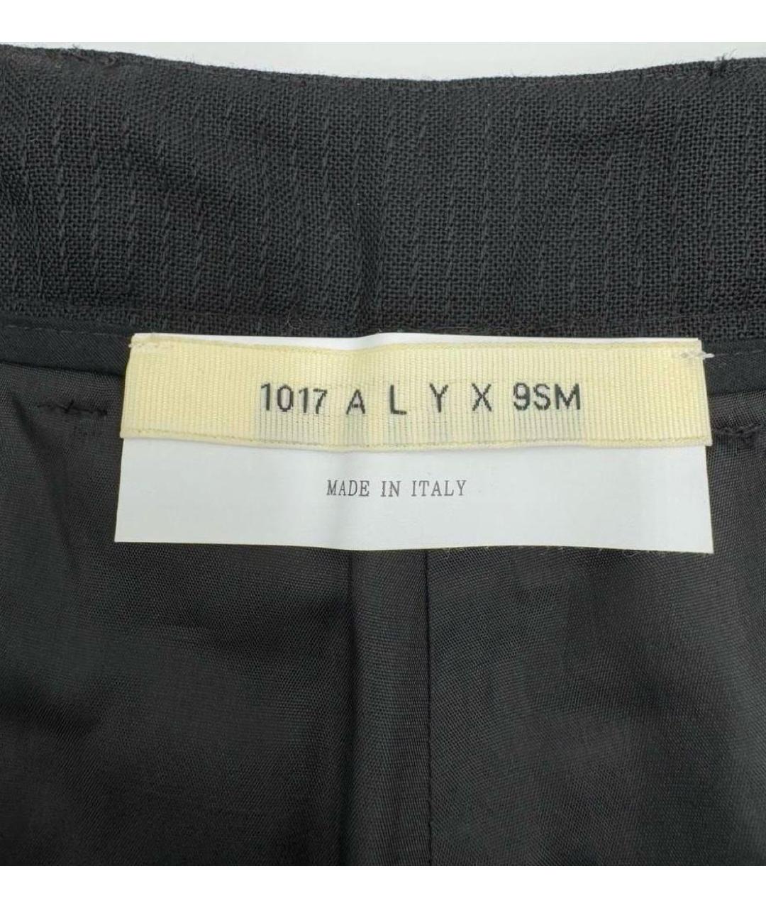1017 ALYX 9SM Черные классические брюки, фото 5