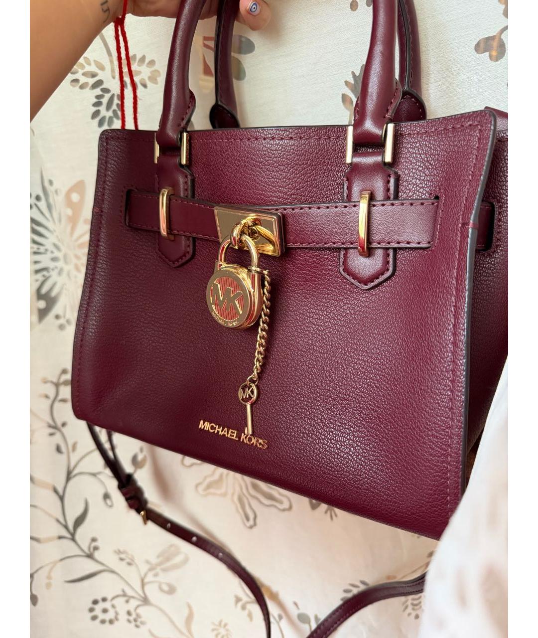 MICHAEL KORS Кожаная сумка через плечо, фото 9