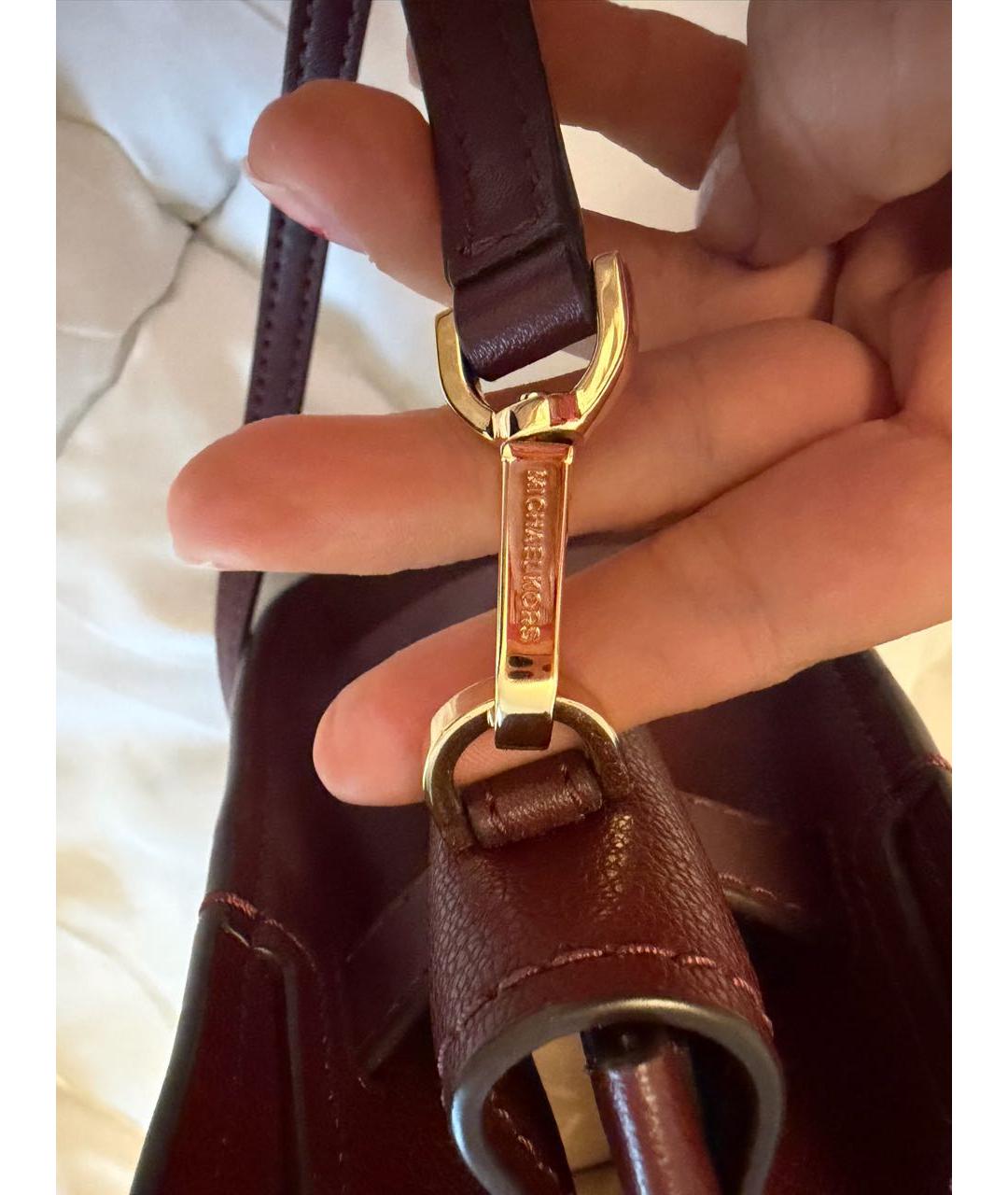MICHAEL KORS Кожаная сумка через плечо, фото 7