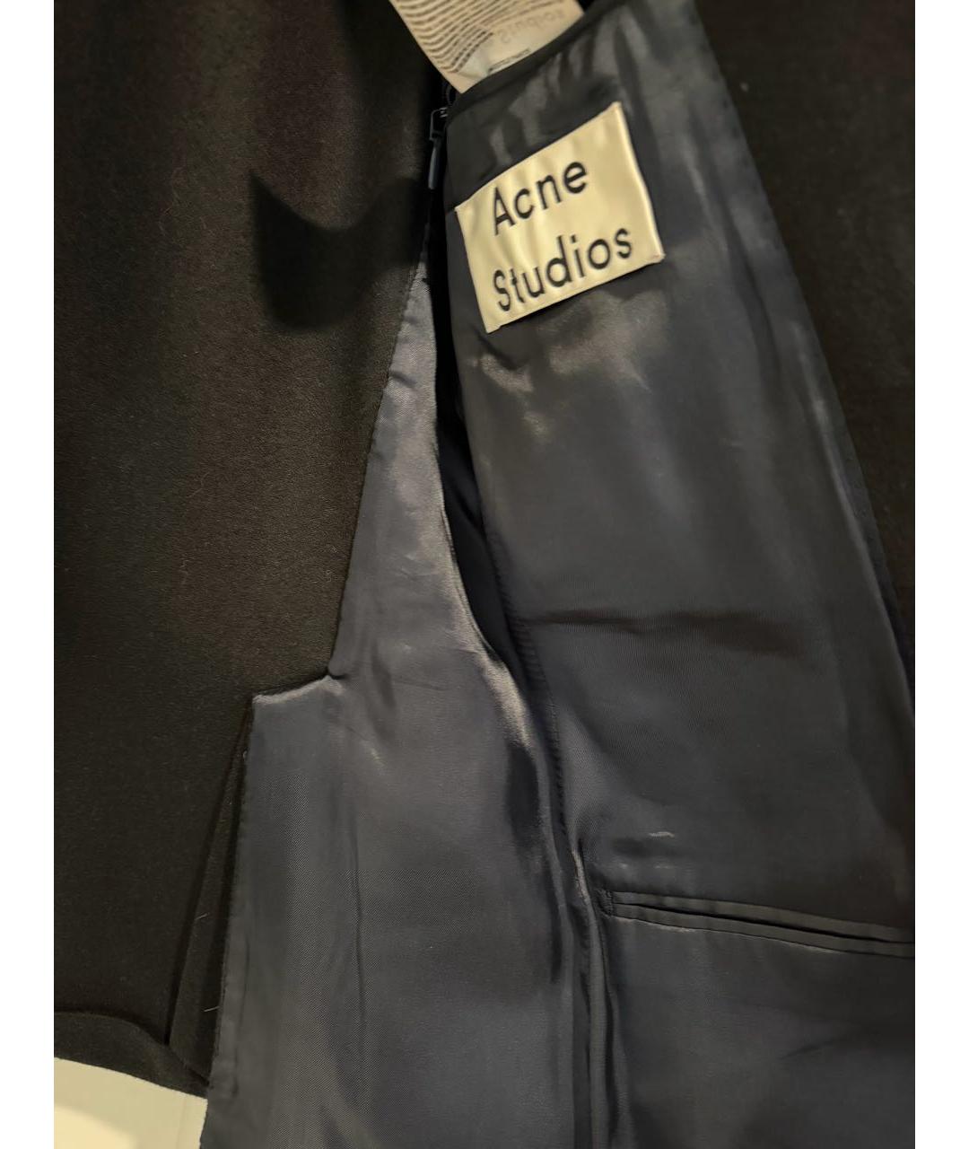 ACNE STUDIOS Черный шерстяной пиджак, фото 3