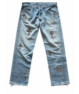 CHROME HEARTS Прямые джинсы