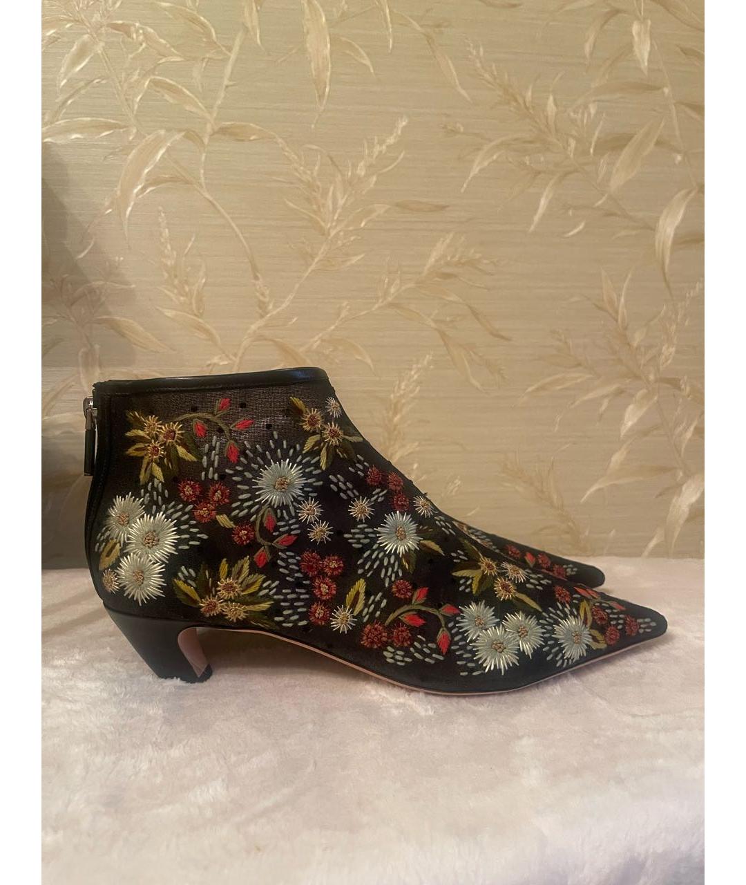 CHRISTIAN DIOR Текстильные ботильоны, фото 8