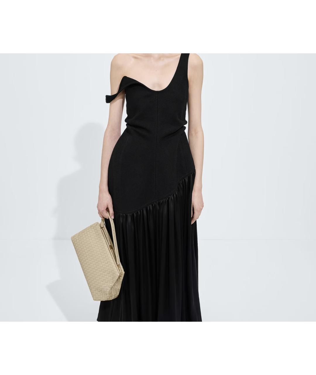 BOTTEGA VENETA Бежевая кожаная сумка с короткими ручками, фото 2