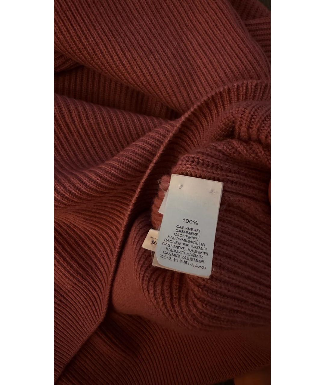 BRUNELLO CUCINELLI Розовый кашемировый джемпер / свитер, фото 4