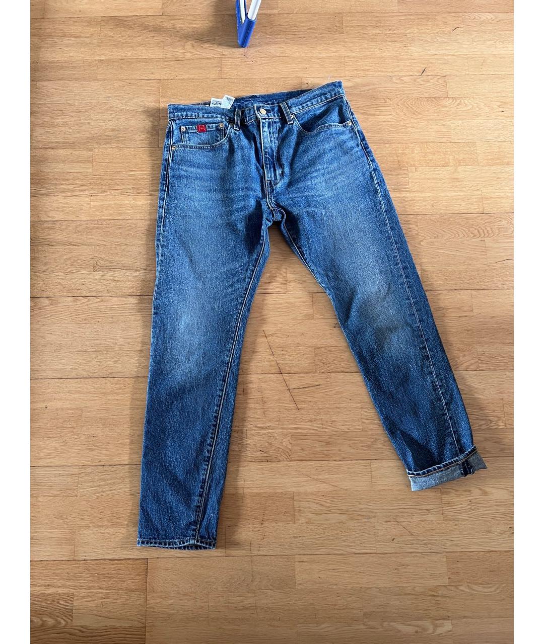 LEVI'S Синие хлопковые джинсы, фото 8
