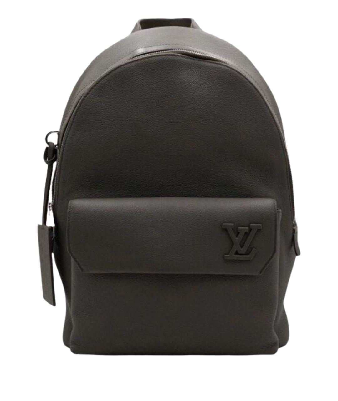 LOUIS VUITTON Черный кожаный рюкзак, фото 1