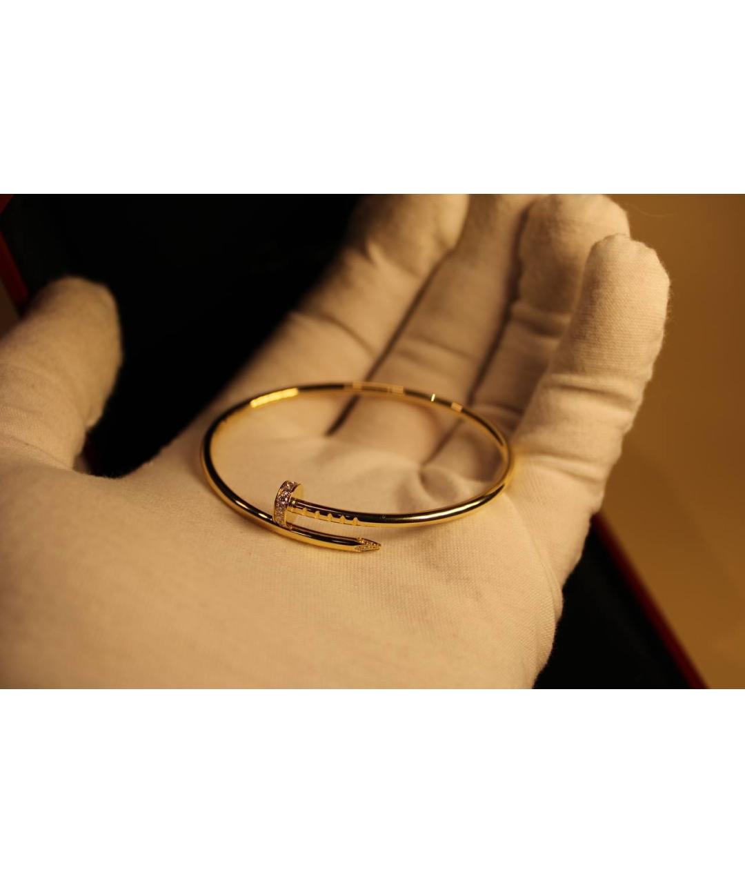 CARTIER Золотой браслет из желтого золота, фото 2