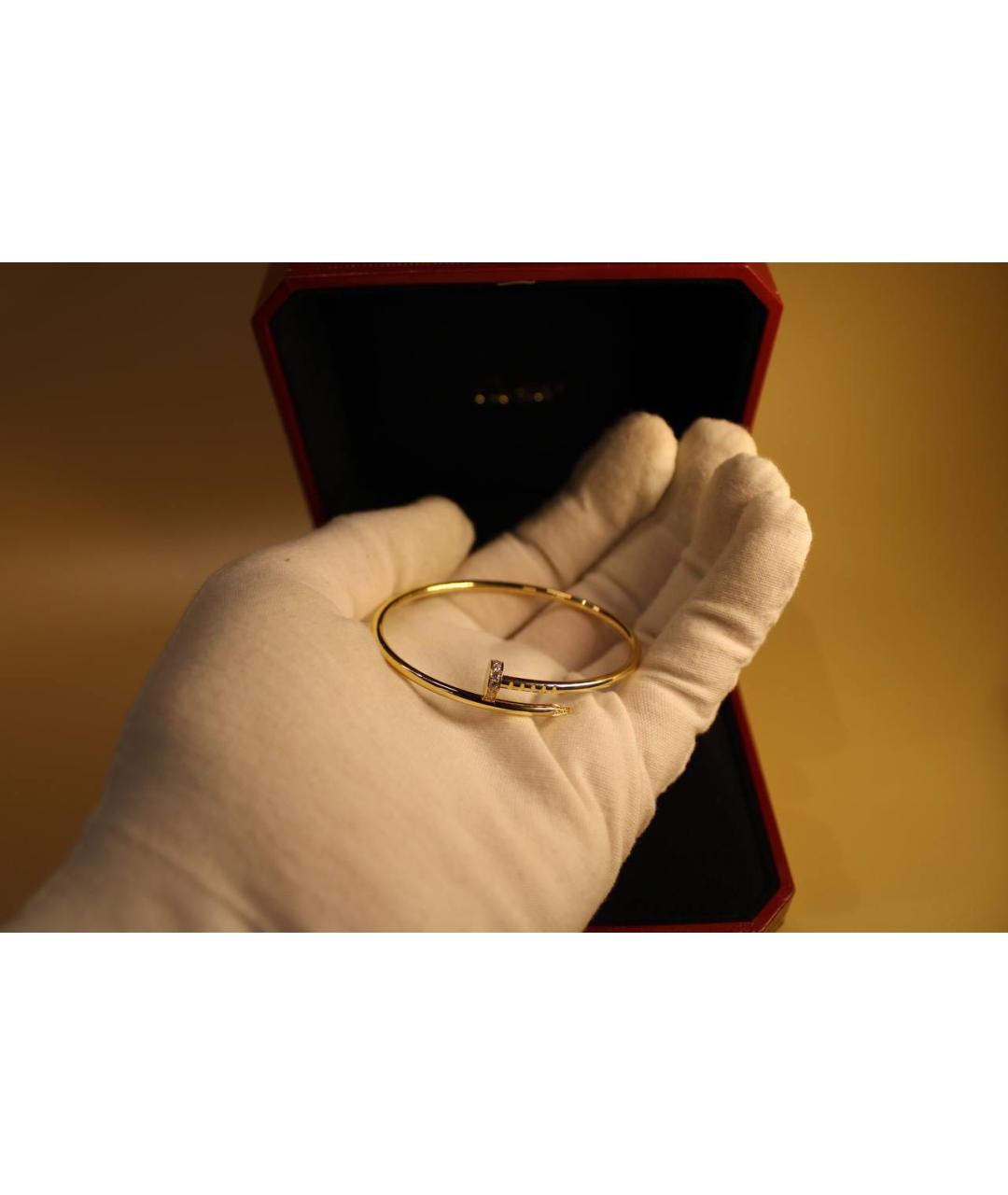 CARTIER Золотой браслет из желтого золота, фото 3