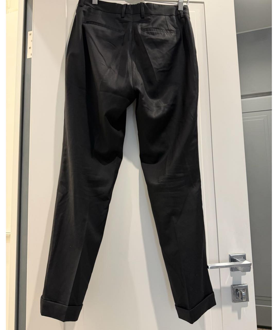 GIVENCHY Черные шерстяные классические брюки, фото 2