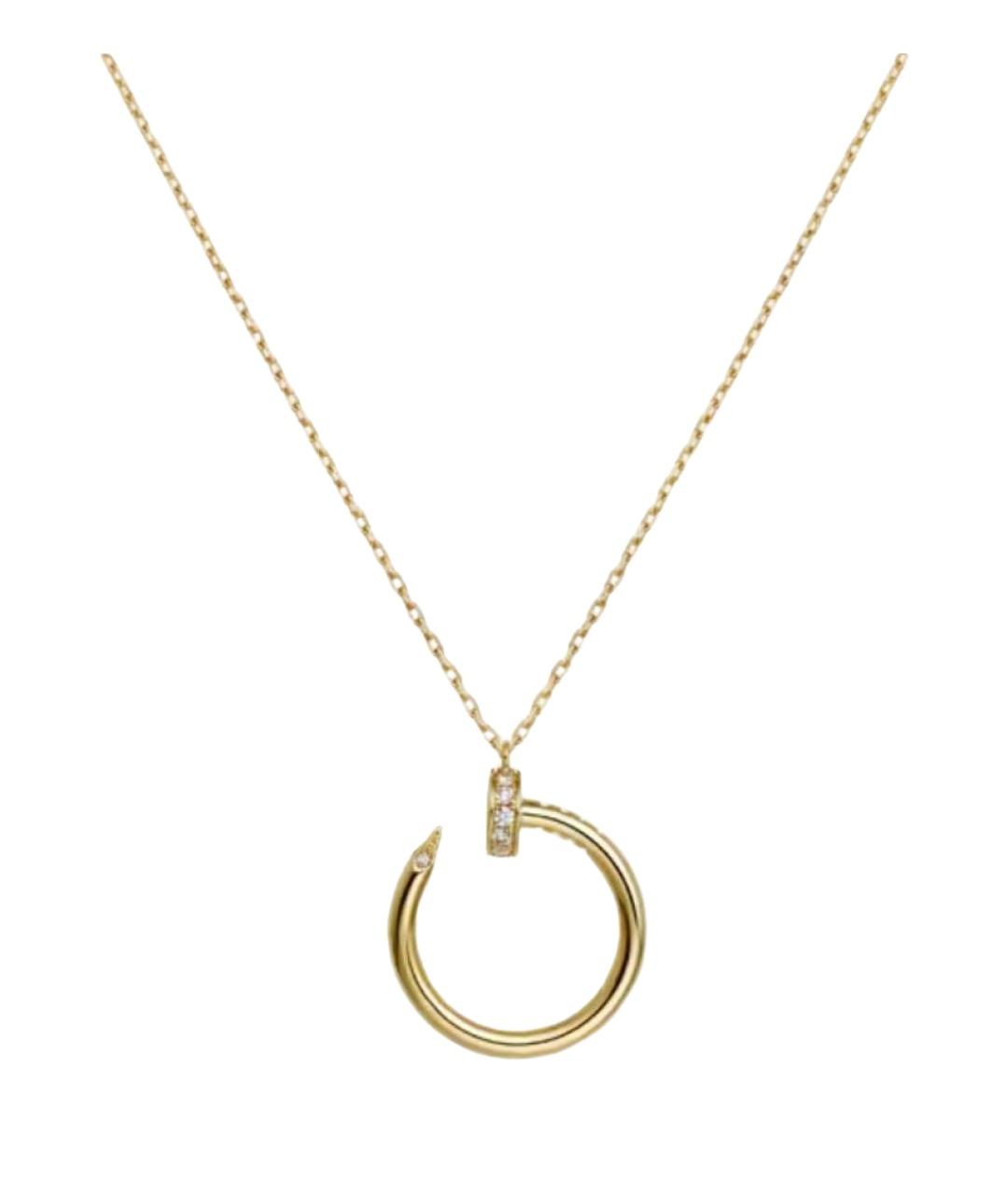 CARTIER Золотая подвеска из желтого золота, фото 1