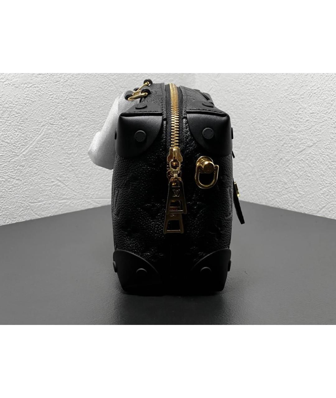 LOUIS VUITTON Черная сумка с короткими ручками, фото 3