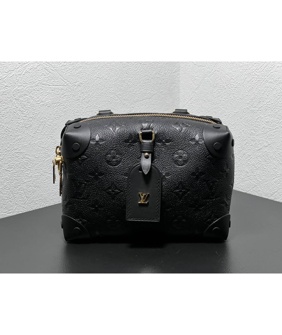 LOUIS VUITTON Черная сумка с короткими ручками, фото 8