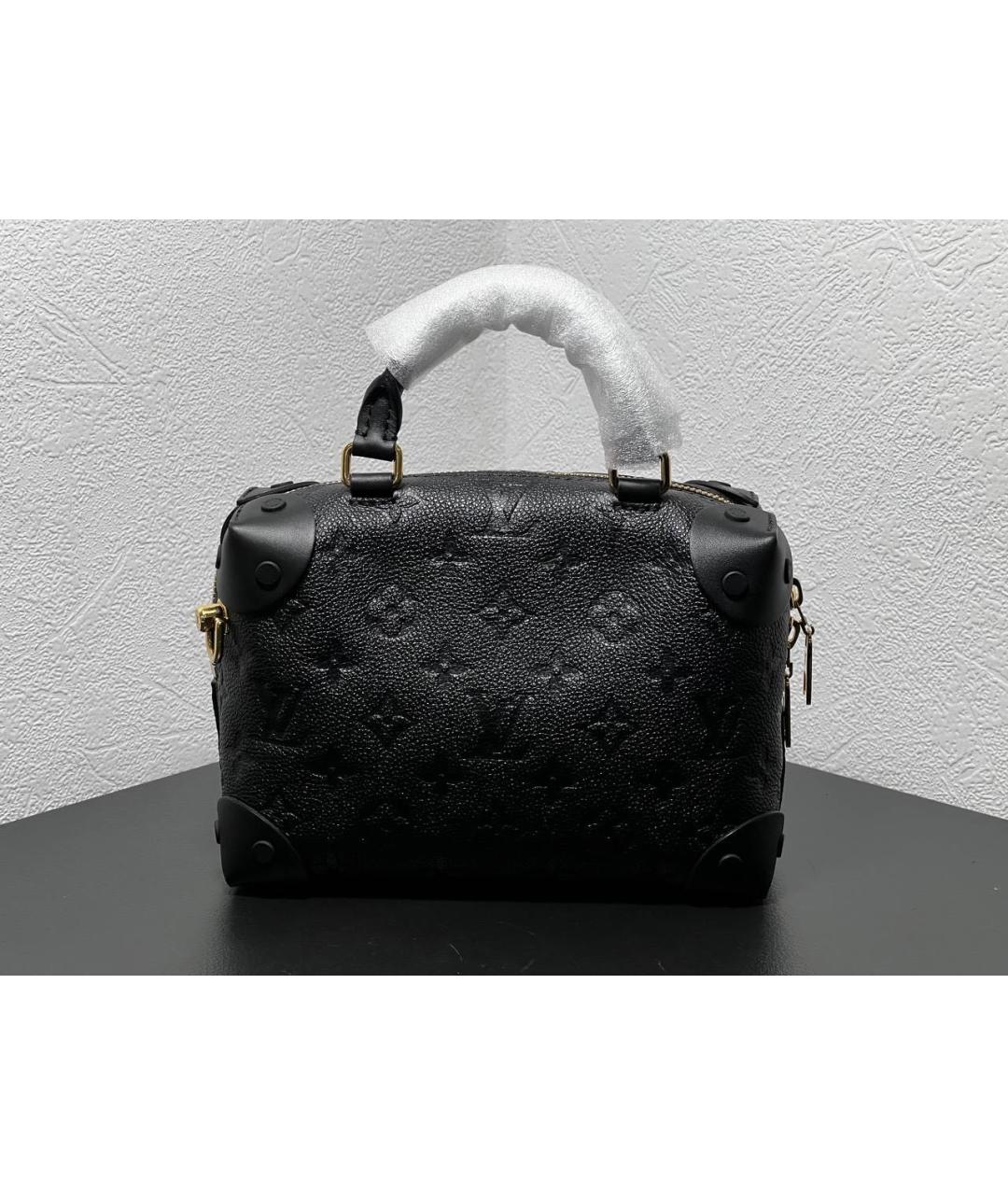 LOUIS VUITTON Черная сумка с короткими ручками, фото 2