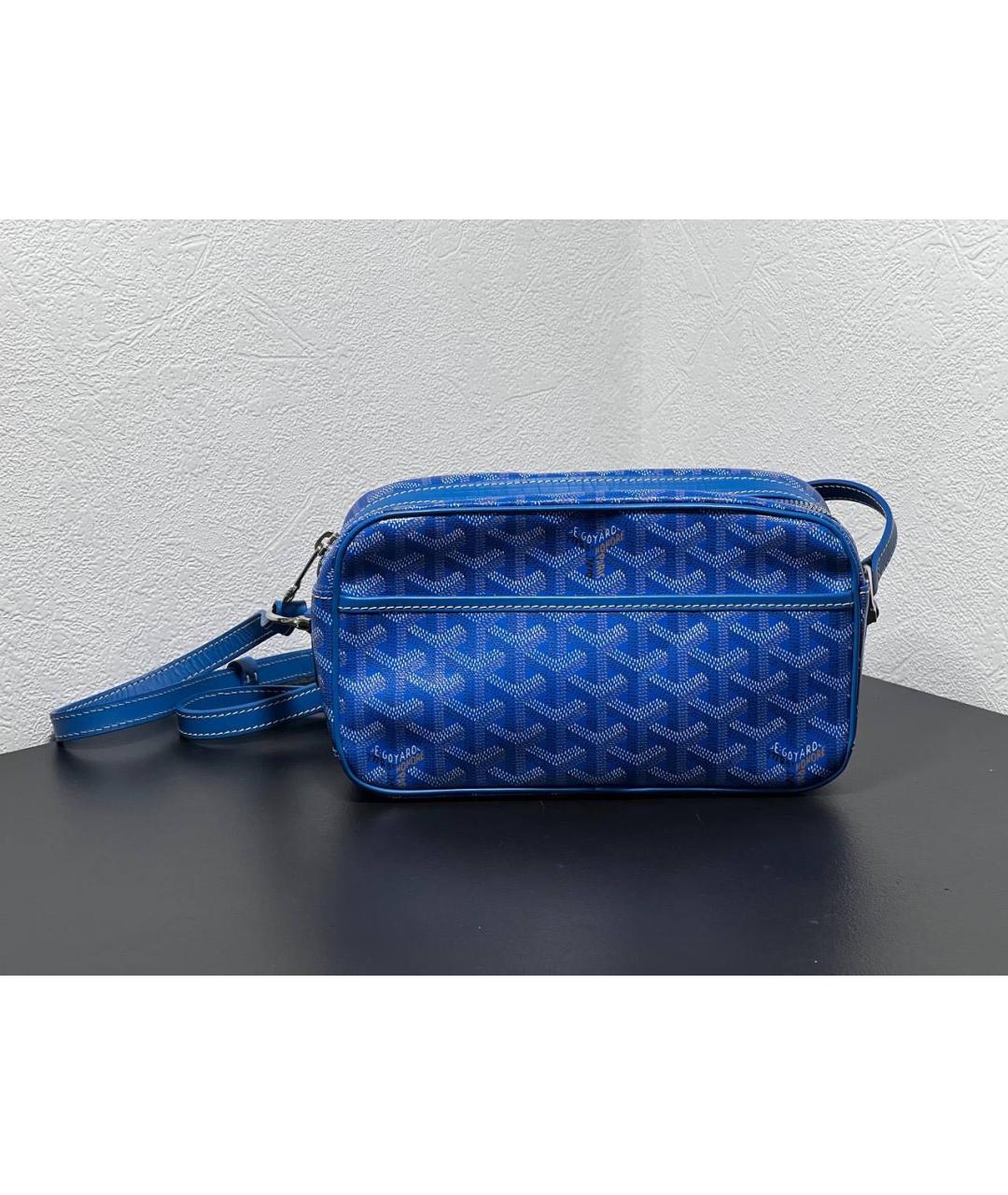 GOYARD Синяя сумка на плечо, фото 7