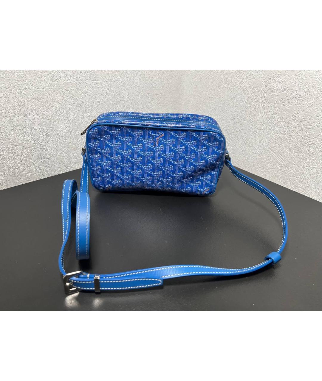 GOYARD Синяя сумка на плечо, фото 2