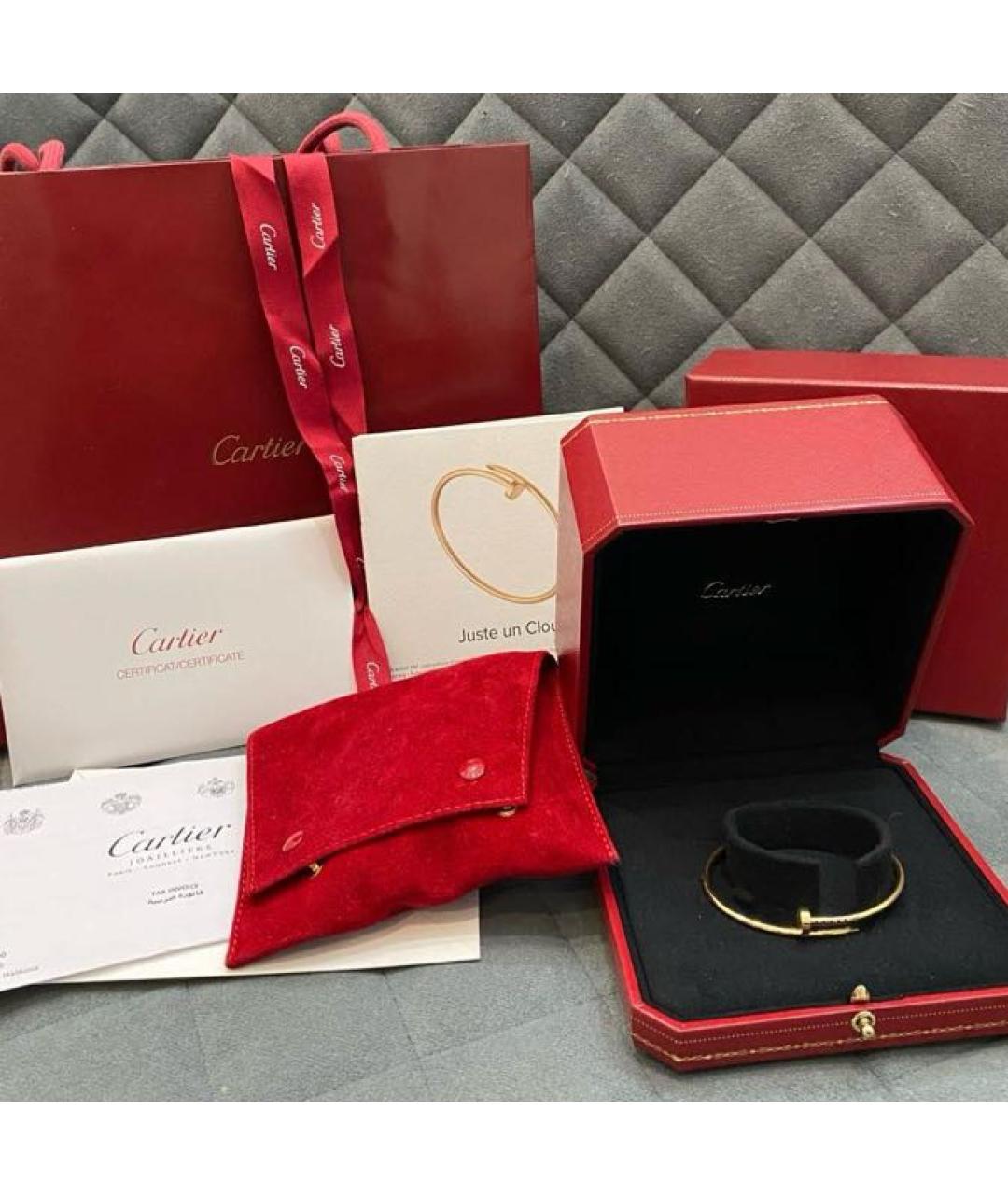 CARTIER Золотой браслет из розового золота, фото 5