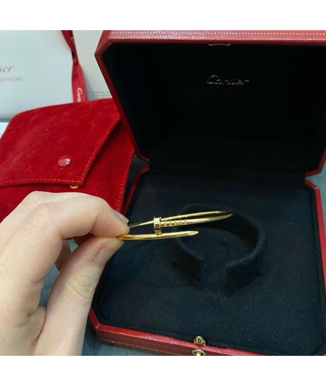 CARTIER Золотой браслет из розового золота, фото 4