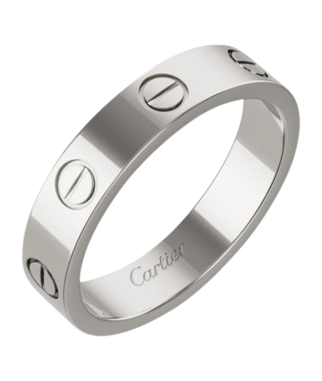 CARTIER Серебряное кольцо из белого золота, фото 1