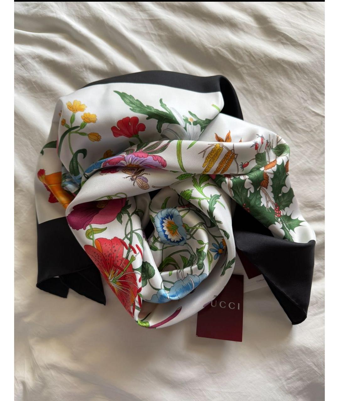 GUCCI Мульти шелковый платок, фото 4