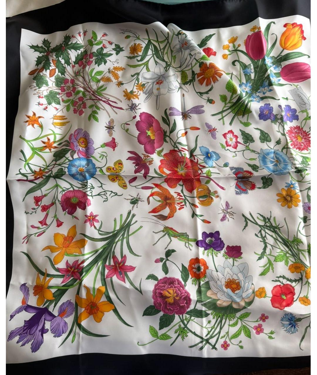 GUCCI Мульти шелковый платок, фото 2