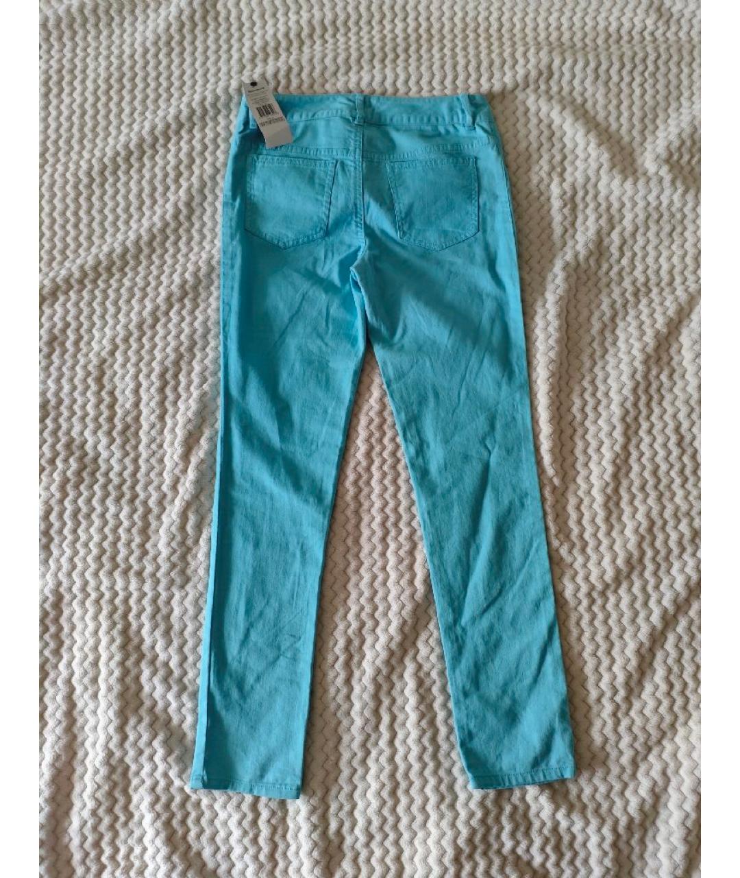POLO RALPH LAUREN Бирюзовые хлопковые детские джинсы, фото 3