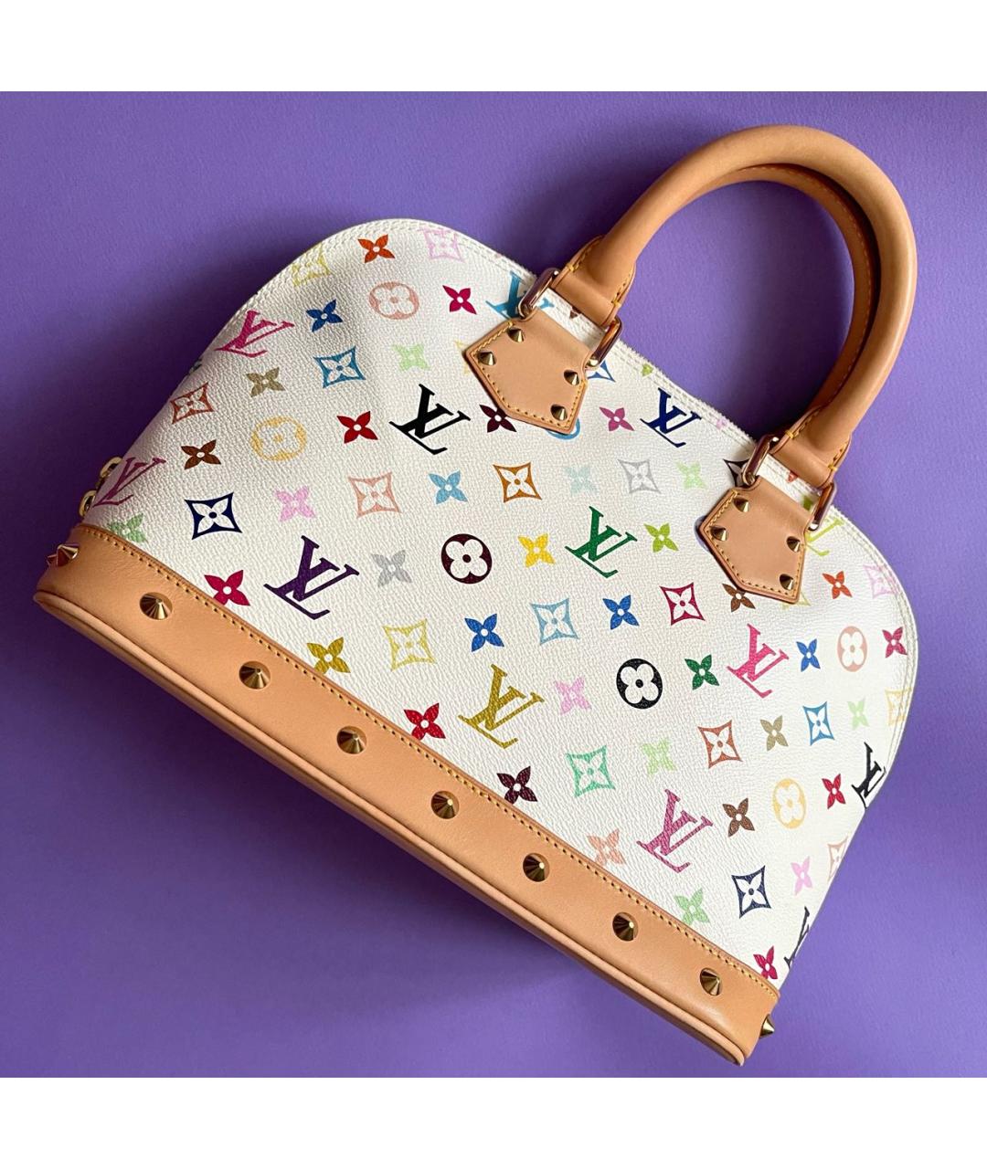 LOUIS VUITTON Мульти кожаная сумка с короткими ручками, фото 5
