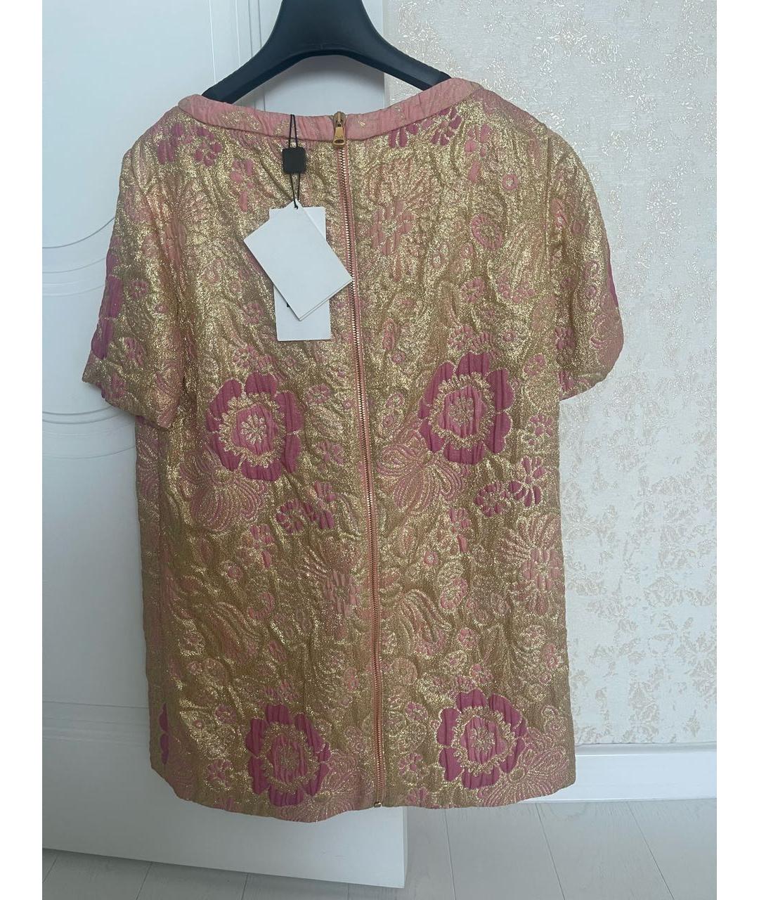DOLCE&GABBANA Золотая блузы, фото 3