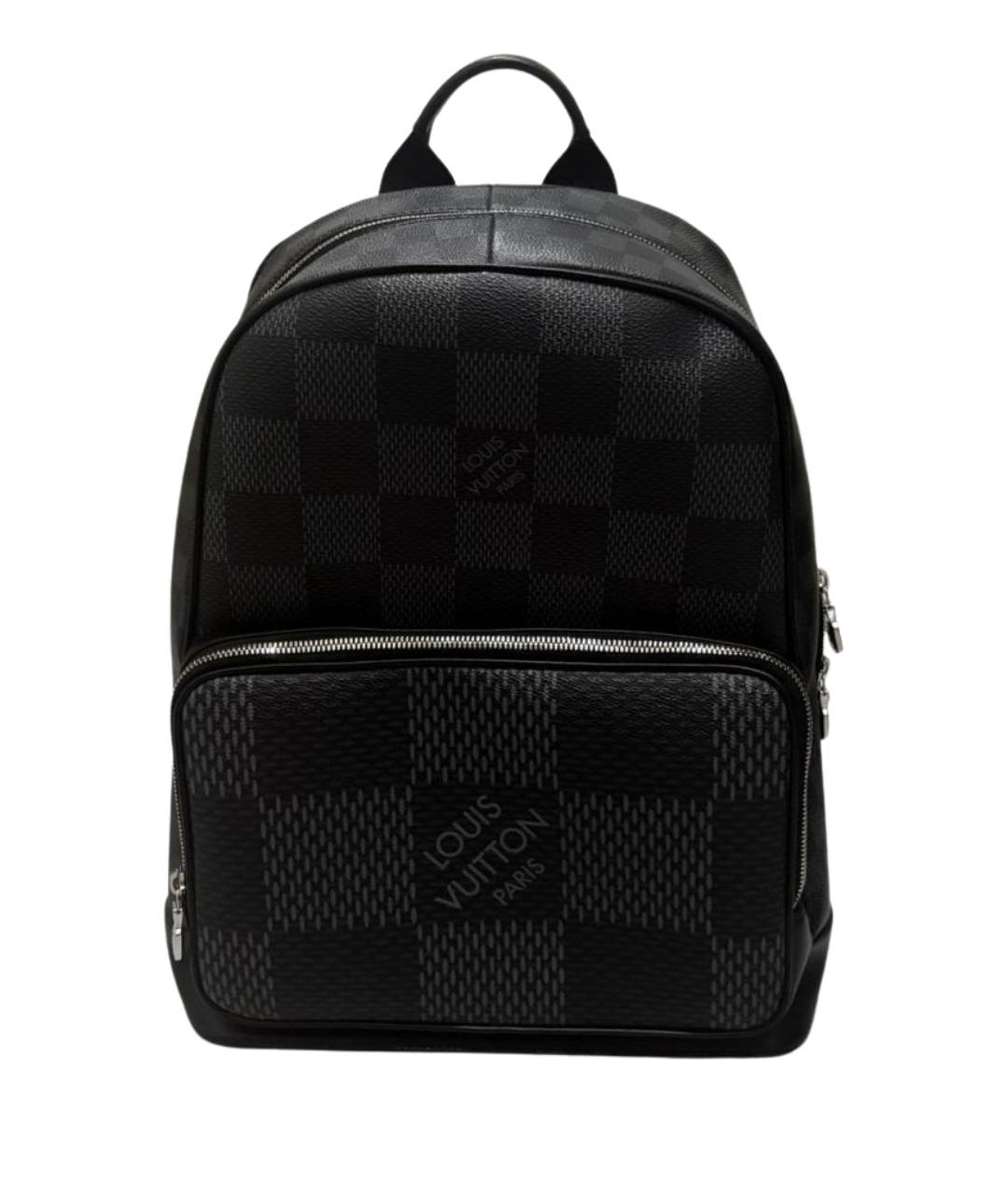 LOUIS VUITTON Антрацитовый рюкзак из канвы, фото 1