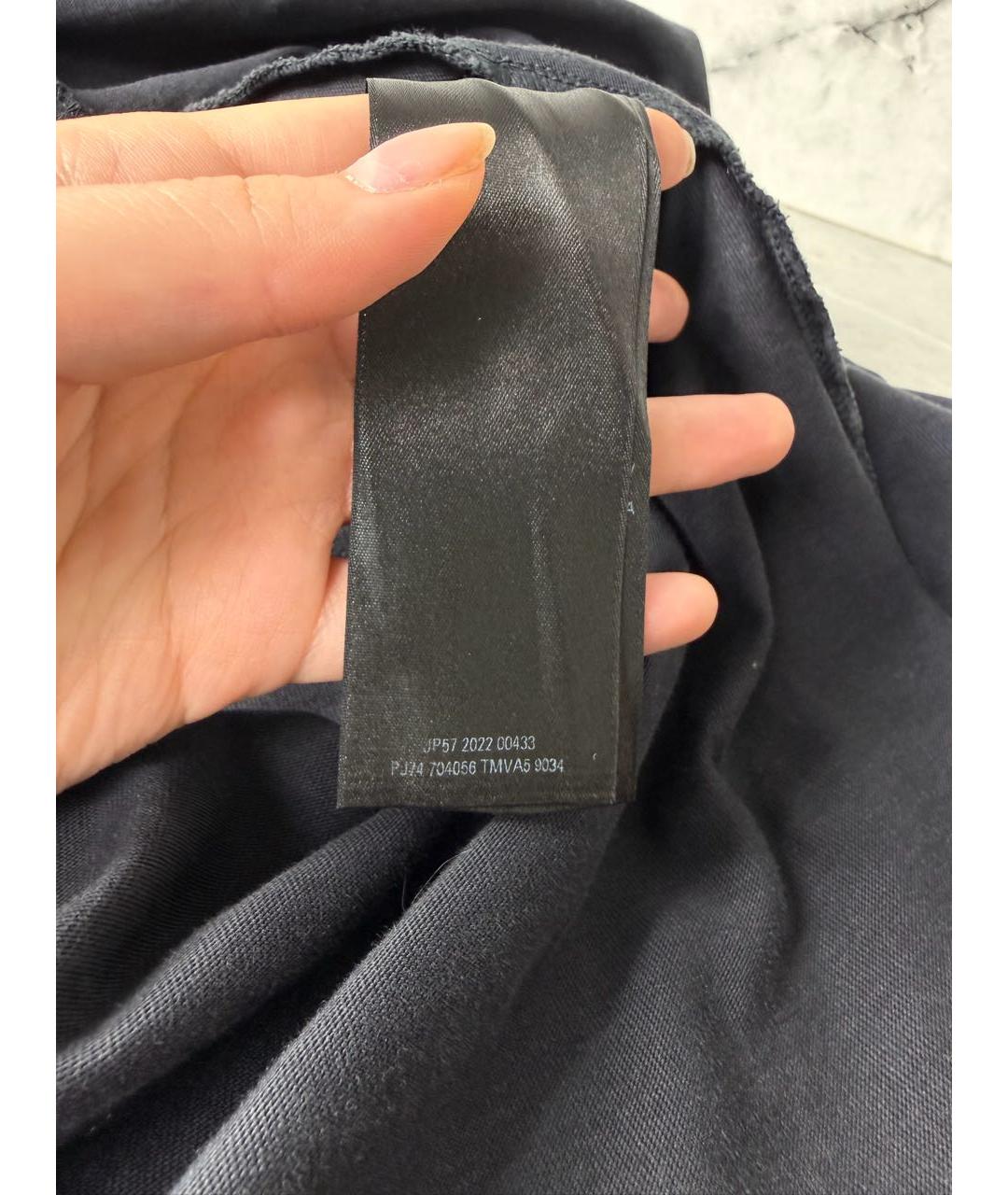 BALENCIAGA Черная футболка, фото 6